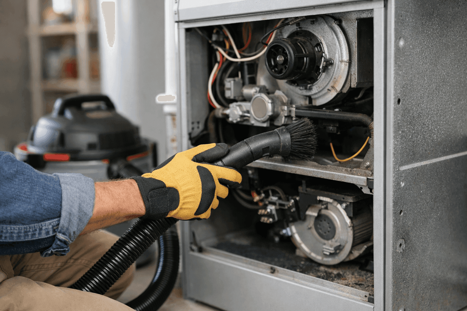 How to Safely Clean Your Furnace Between Professional Visits