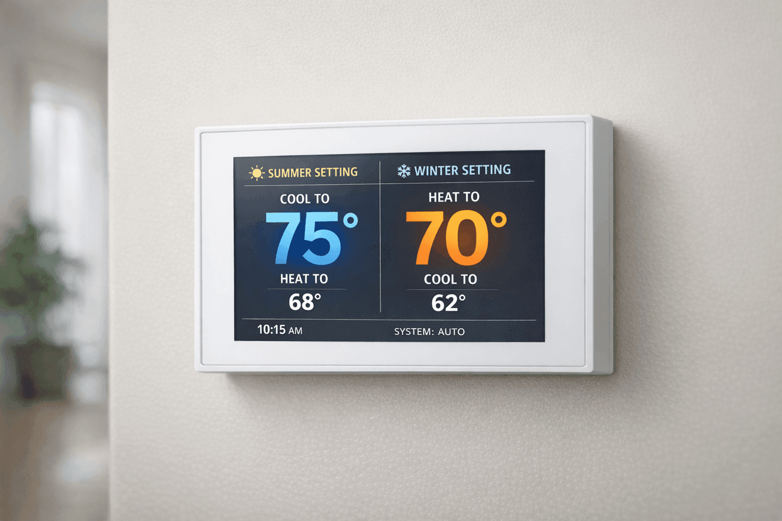 The Best Thermostat Settings for Year-Round Comfort