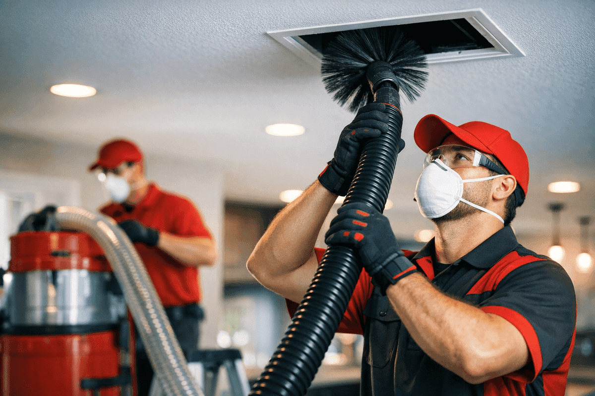 Duct Cleaning service by Matlock HVAC