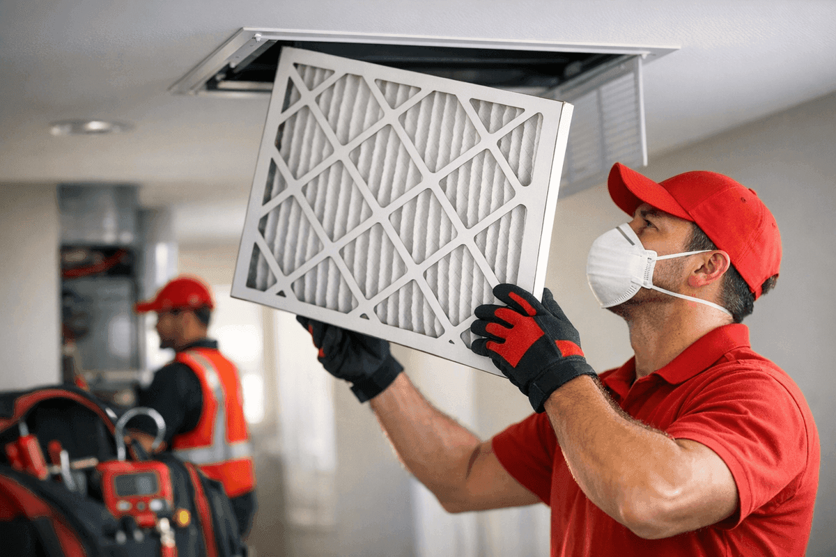 Filters service by Matlock HVAC
