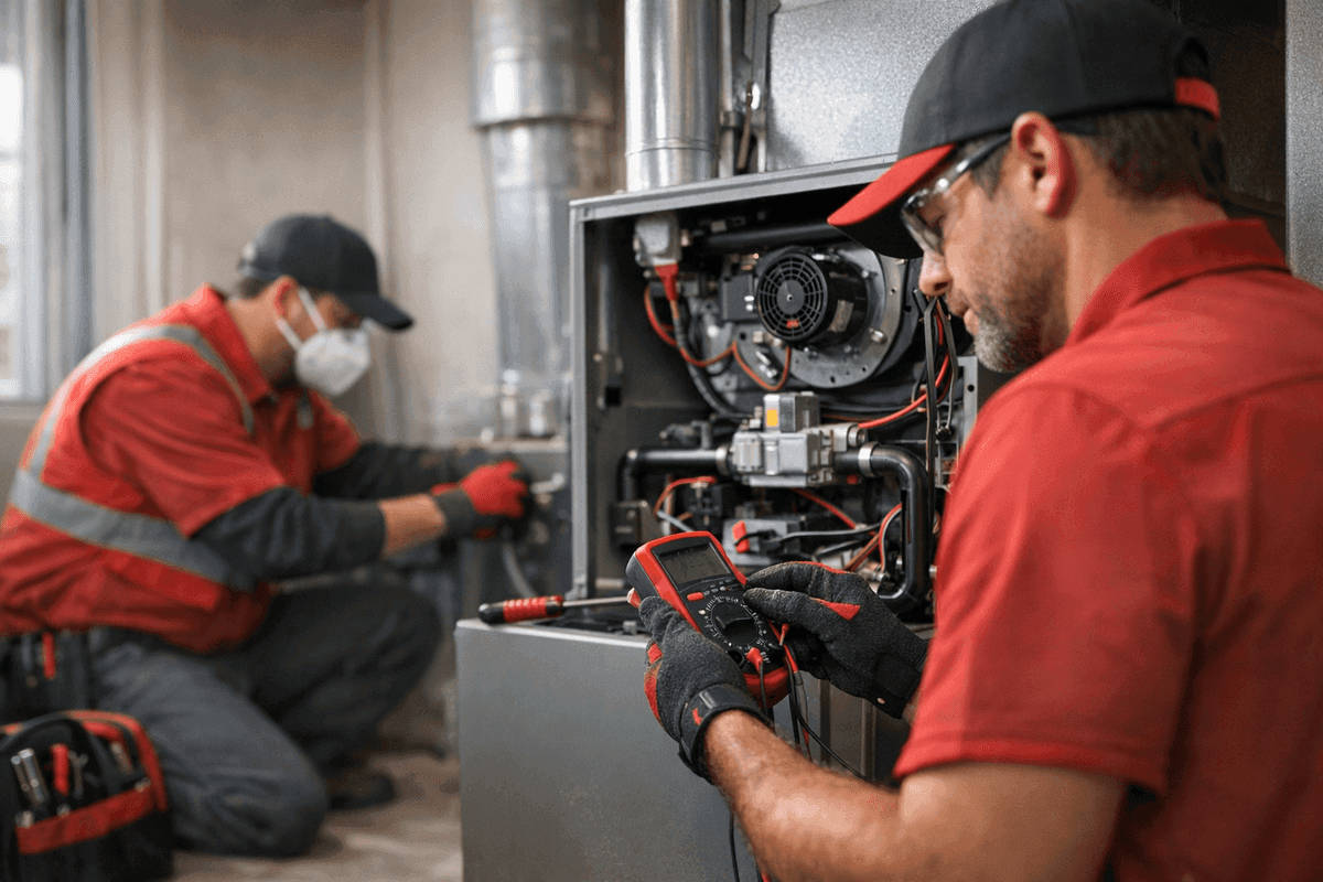 Heating Repair service by Matlock HVAC