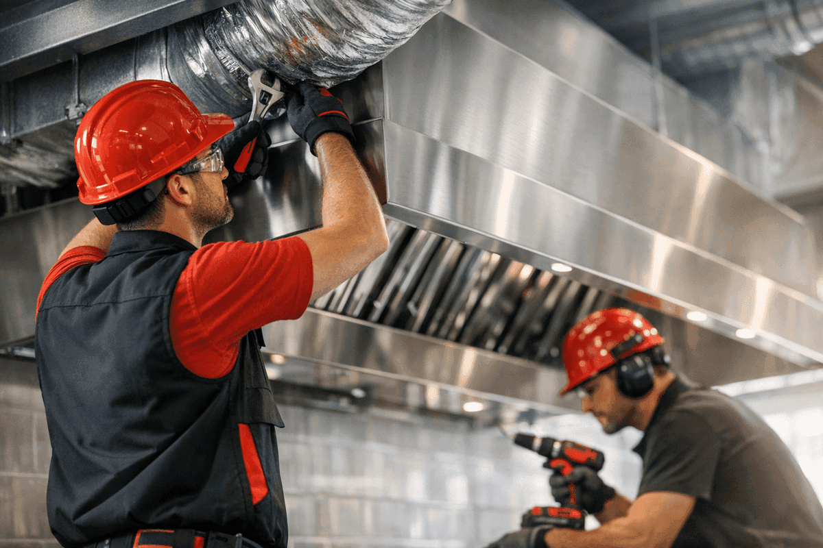 Hood & Exhaust Installation service by Matlock HVAC