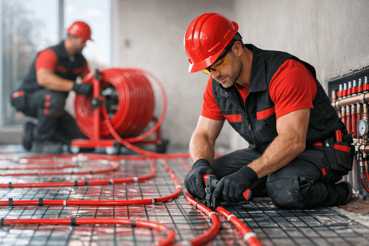 Radiant Heating service by Matlock HVAC