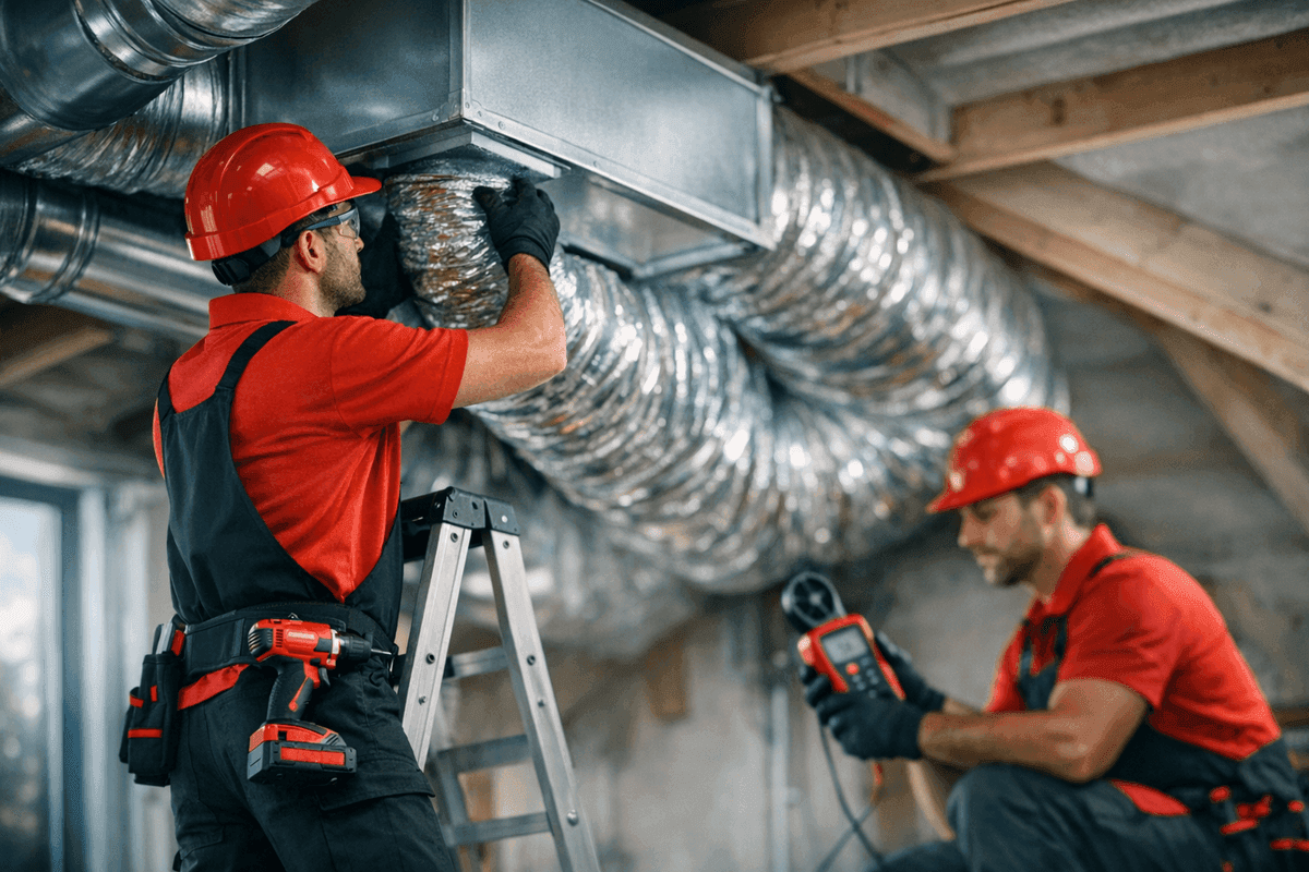 Ventallation service by Matlock HVAC